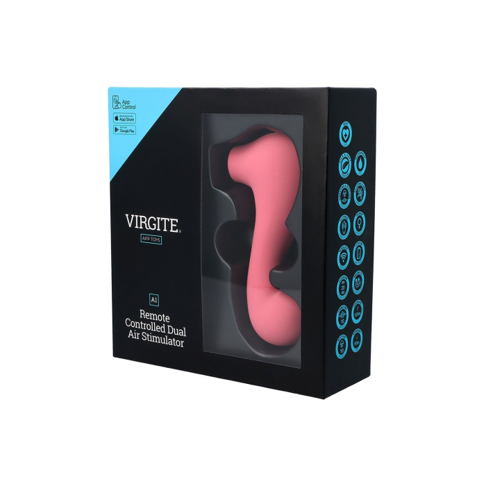 VIRGITE A1-APP REMOTE CONTROLLE DUAL AIR STIMULATOR